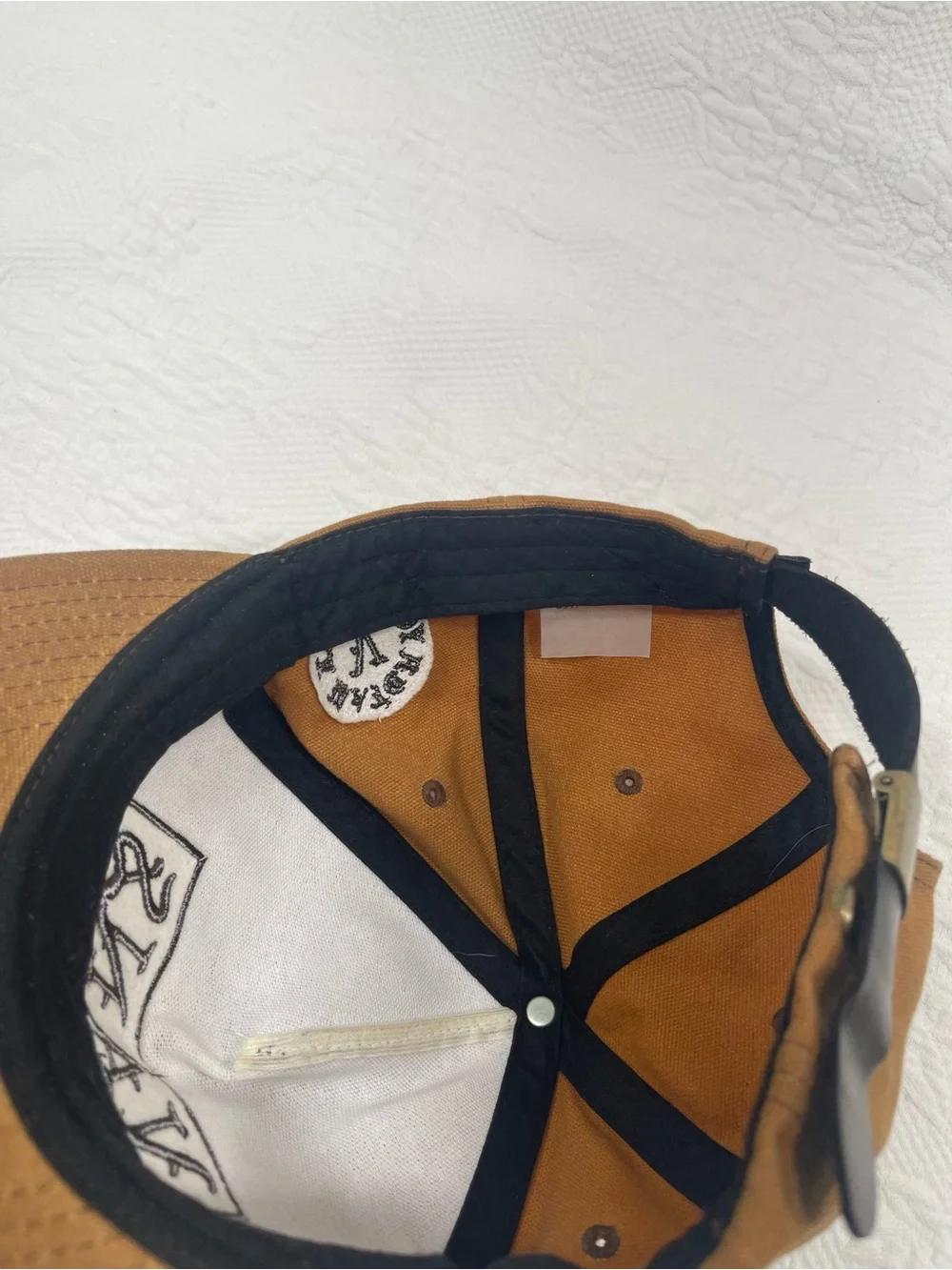 Vans Brown Canvas Logo Cap